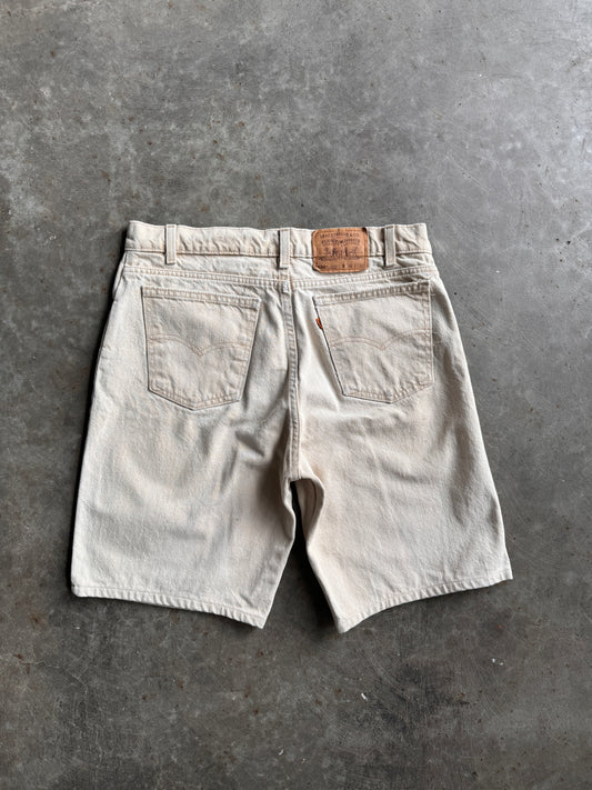Vintage Levi 550 Tan Shorts - 34X10