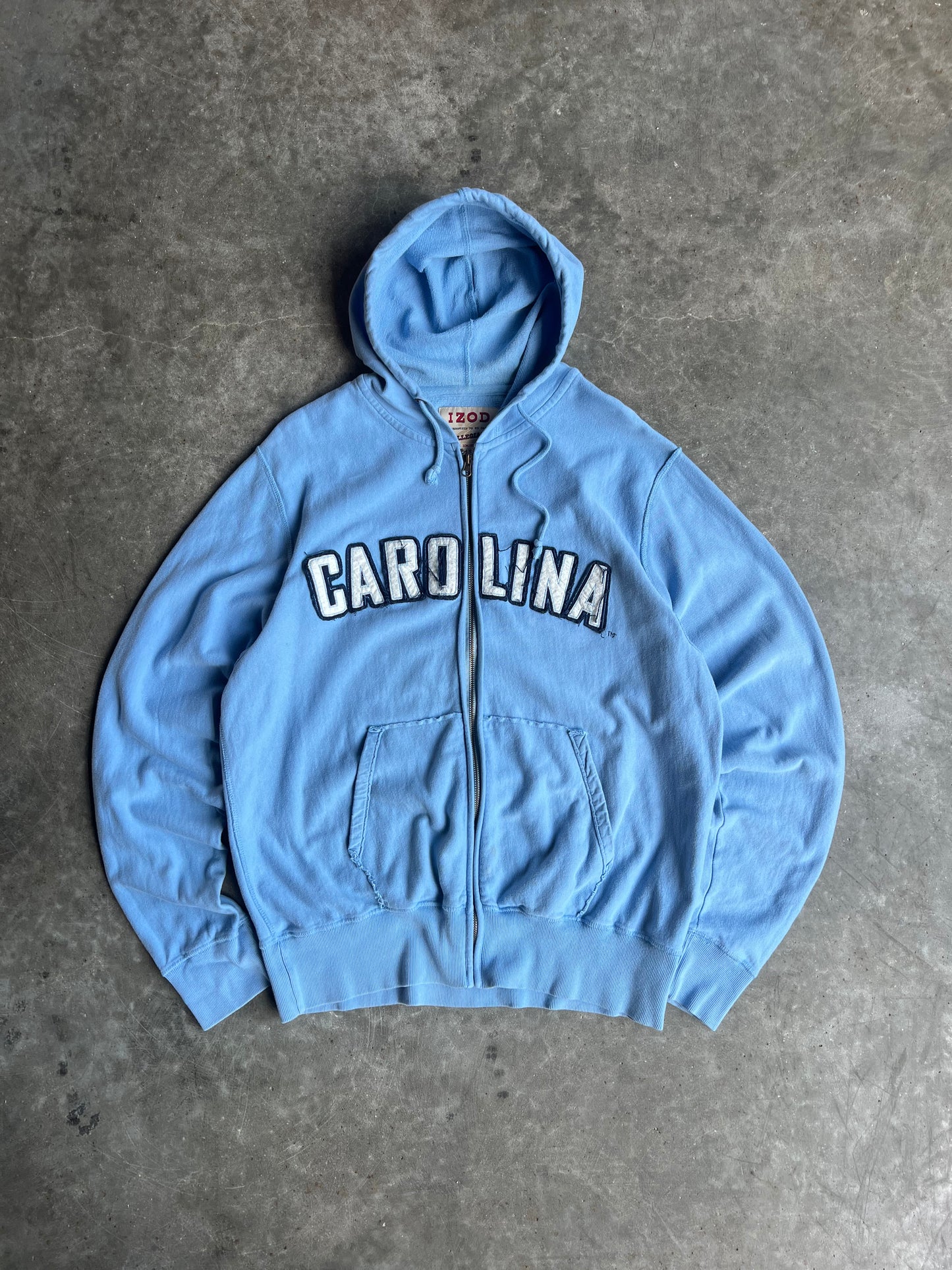 Vintage University Of Carolina Zip Up - L