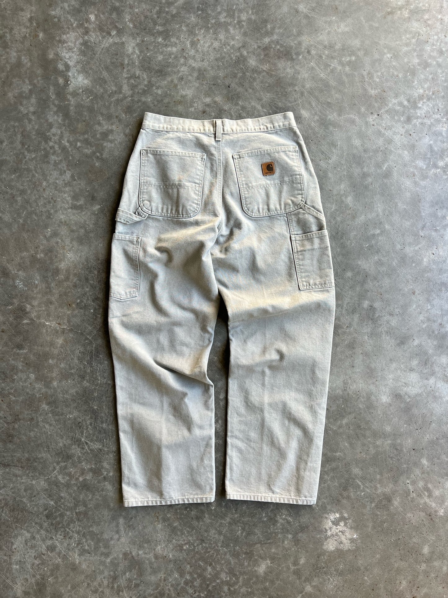 Vintage Beige Carhartt Carpenter Pants - 32