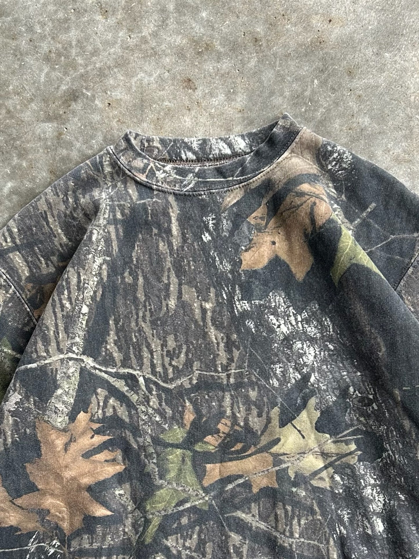 Vintage Camo Fieldstaff Crew - XL