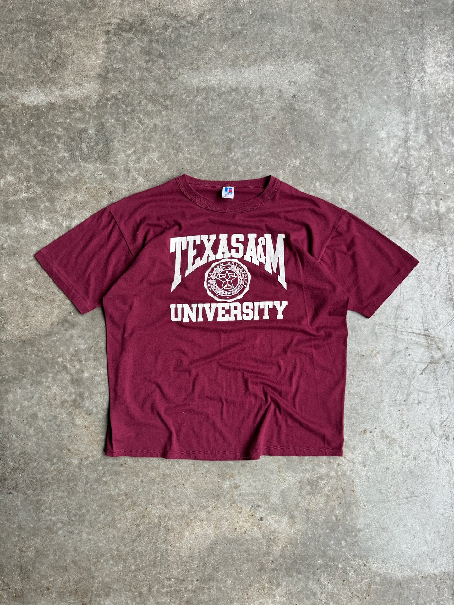 Vintage Single Stitch Texas A&M University Shirt - XL