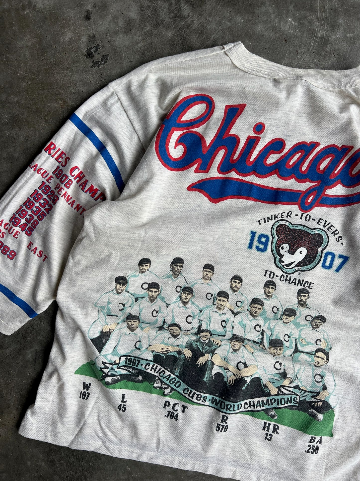 Vintage Chicago Cubs Long Gone Shirt - XL