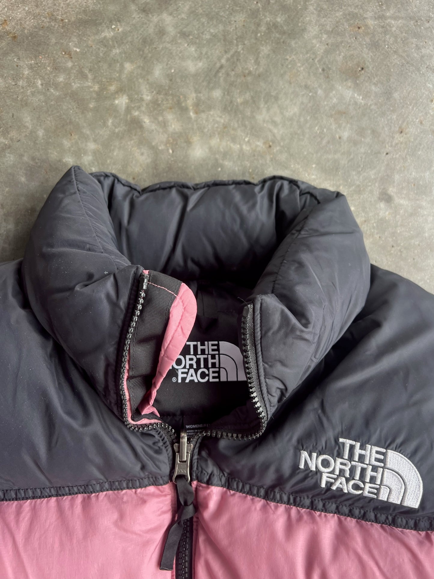 Vintage Pink North Face Puffer Jacket - M