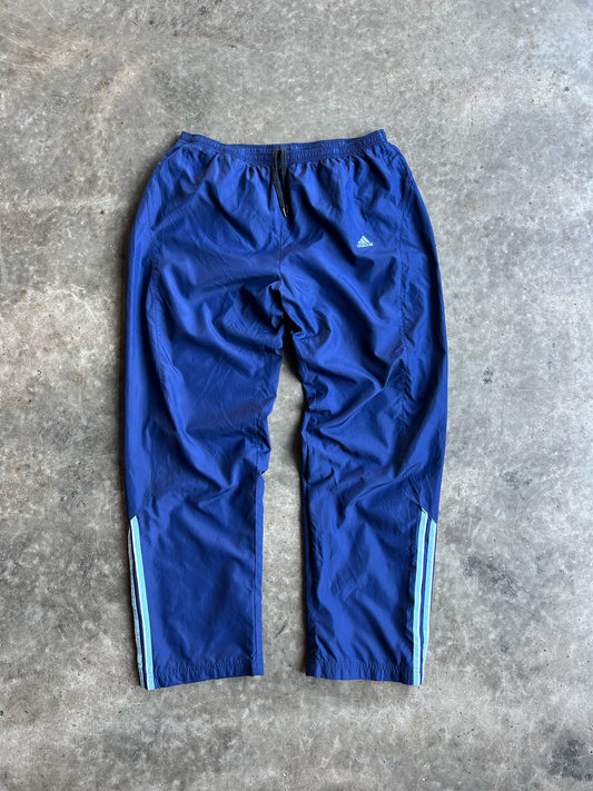 Vintage Blue Adidas Track Pants - L