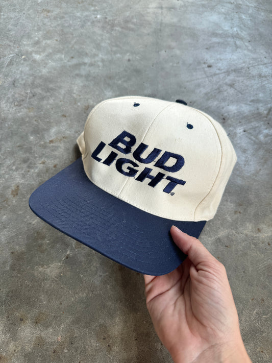Vintage Bud Light Snapback Hat