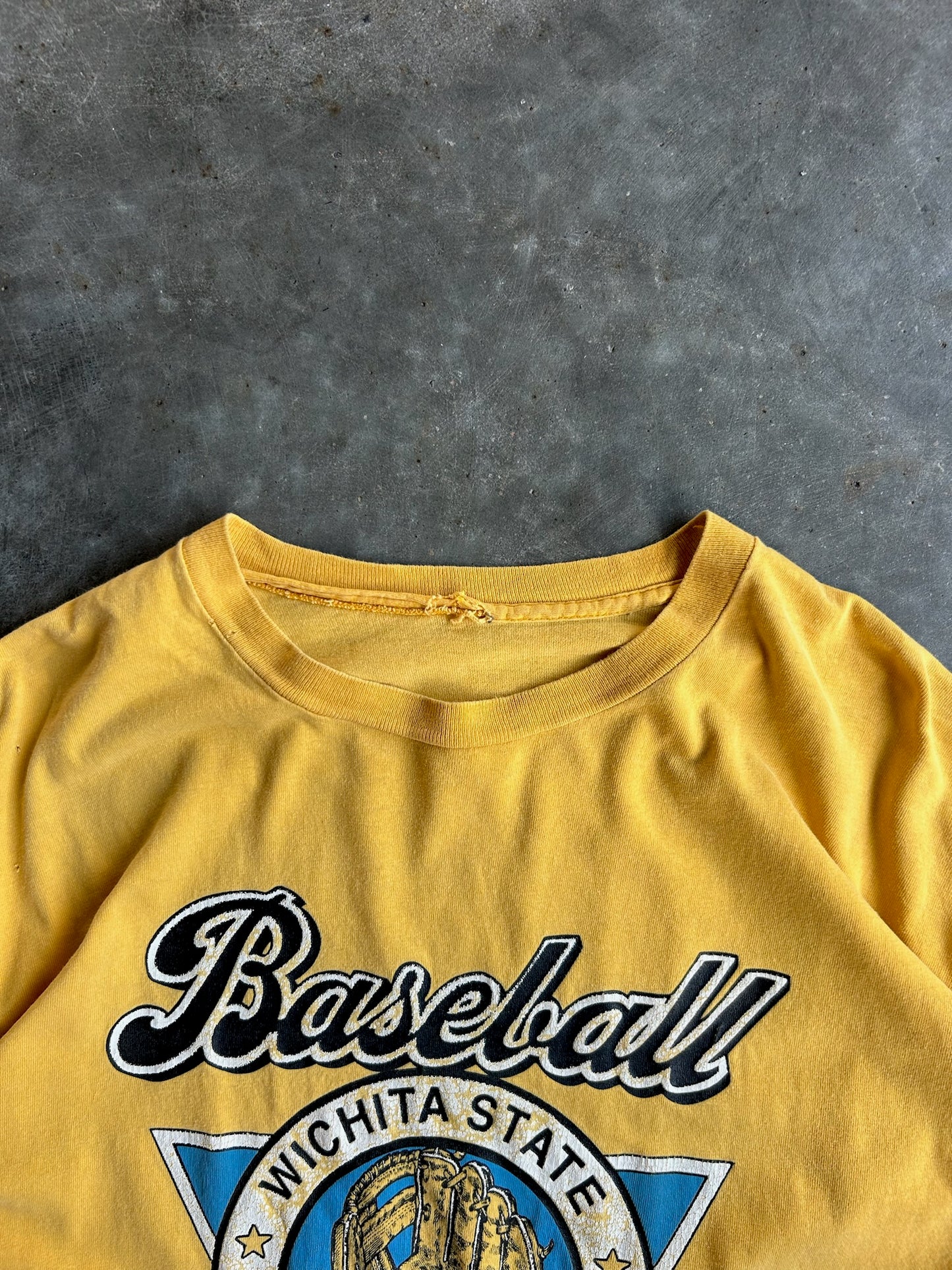 Vintage ‘89 Single Stitch Wichita State Baseball Shirt - L