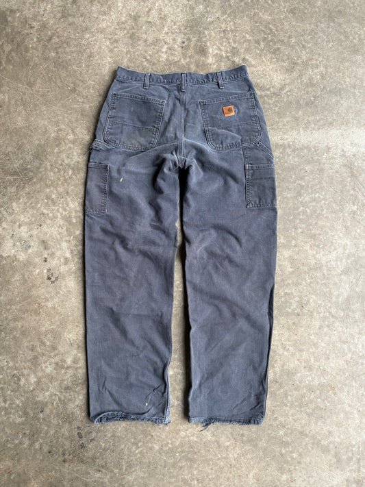 Vintage Dark Navy Carhartt Carpenter Pants - 32