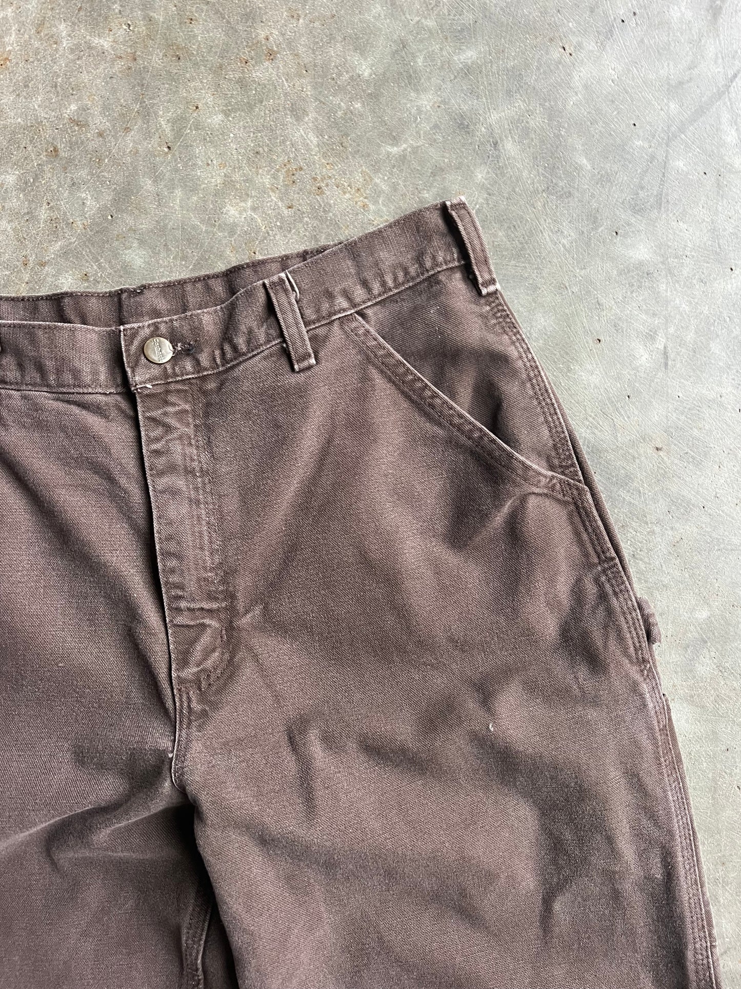 Vintage Brown Carhartt Carpenter Pants - 34