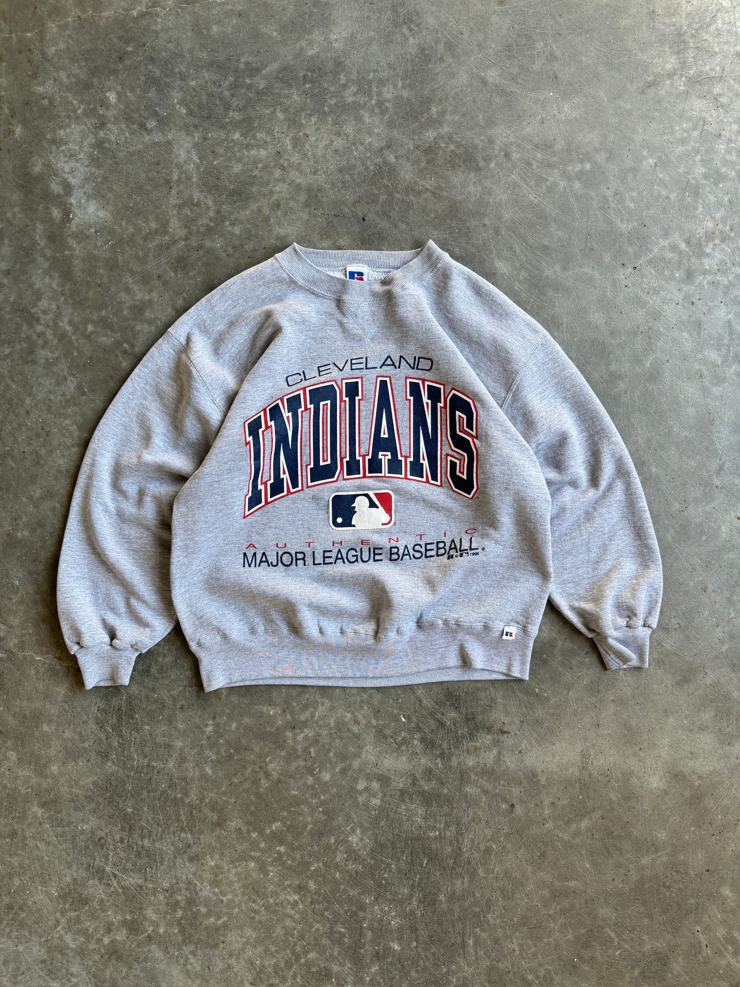 Vintage Cleveland Indians MLB Crew - L