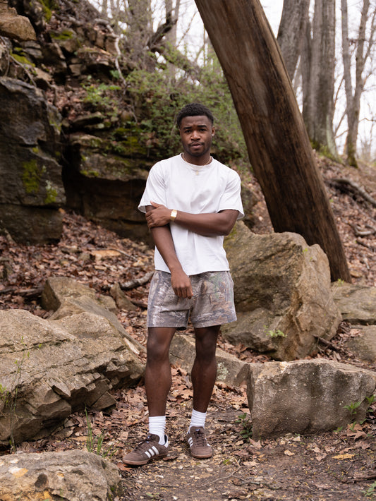 IVY x RealTree® ‘Faded Camo Shorts’