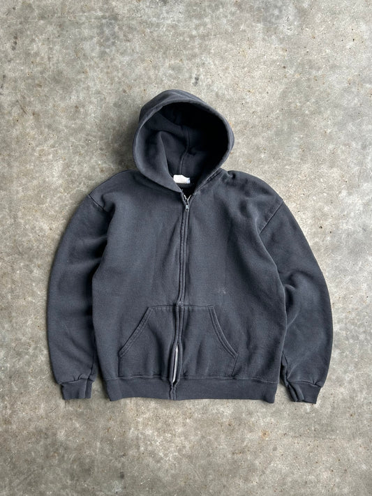 Vintage Black Lee Zip Up - L