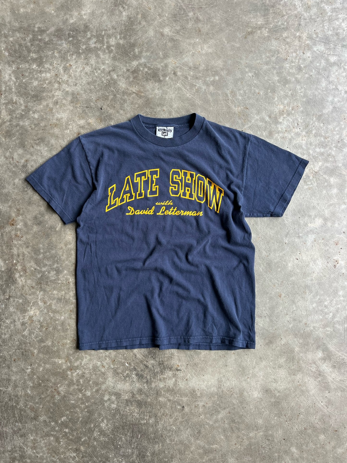 Vintage Navy Late Show With David Letterman Shirt - M