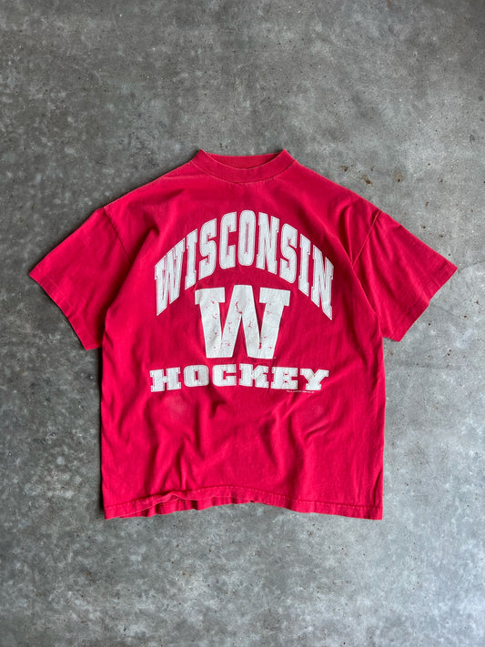 Vintage Wisconsin Hockey Shirt - XL