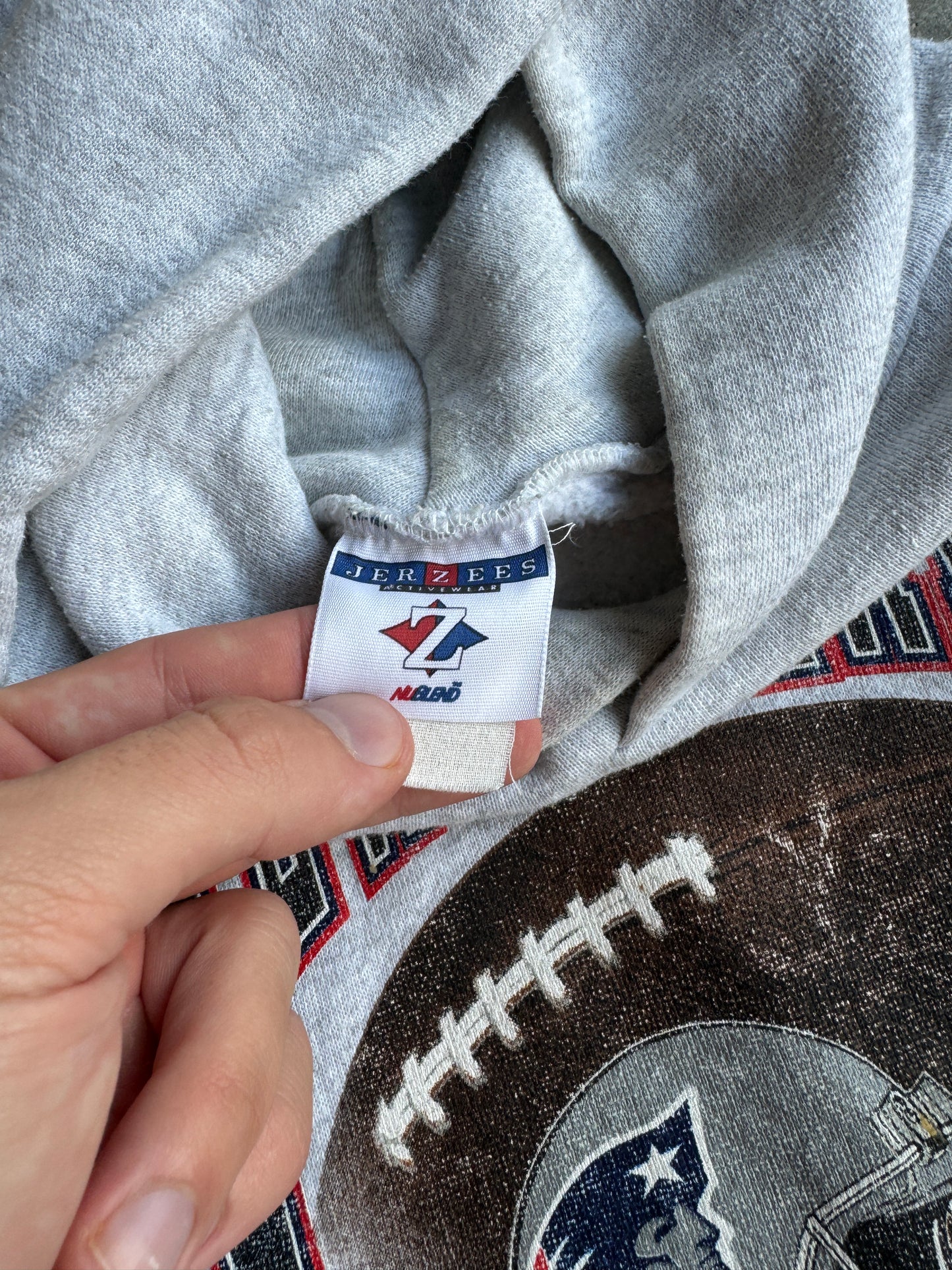 Vintage New England Patriots Hoodie - M