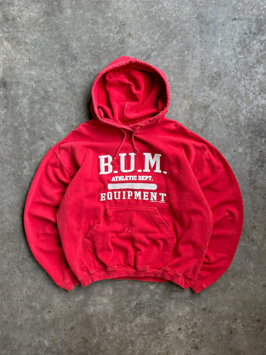 Vintage ‘92 B.U.M. Athletic Dept. Hoodie - L