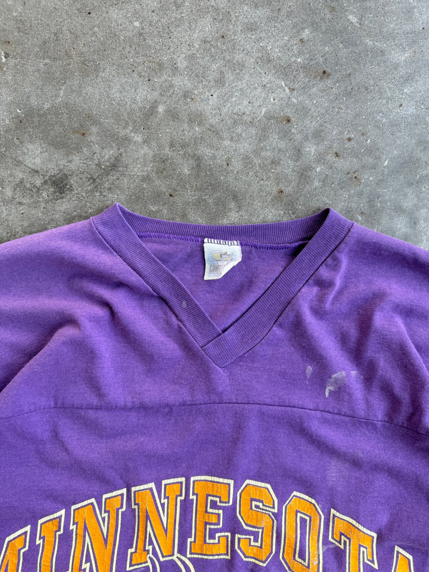 Vintage Minnesota Viking 3/3 Sleeve Tee - L