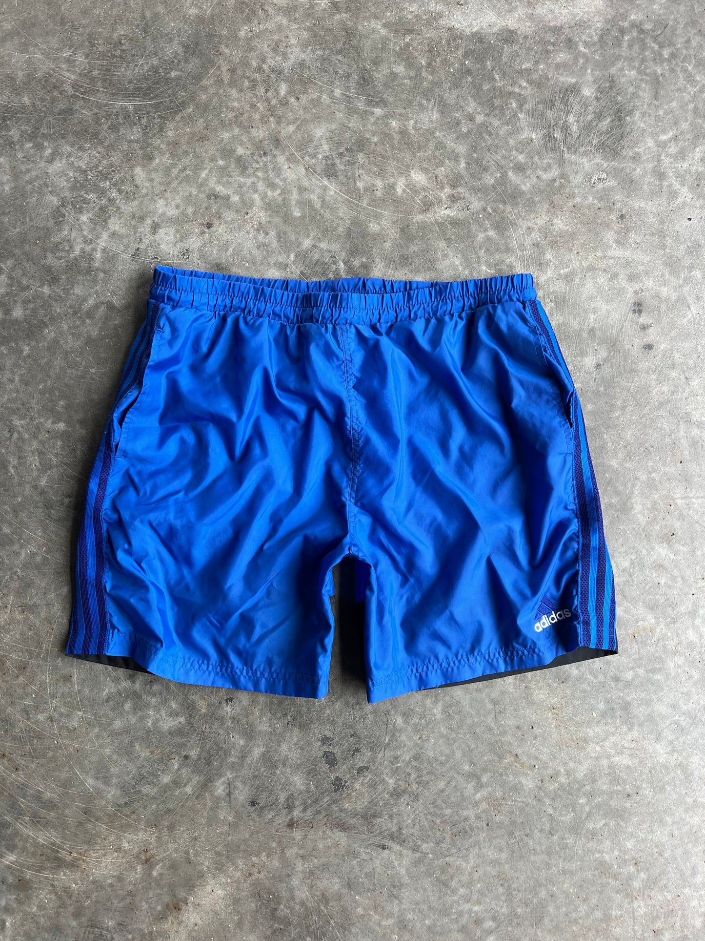 Vintage Blue Adidas Shorts - M