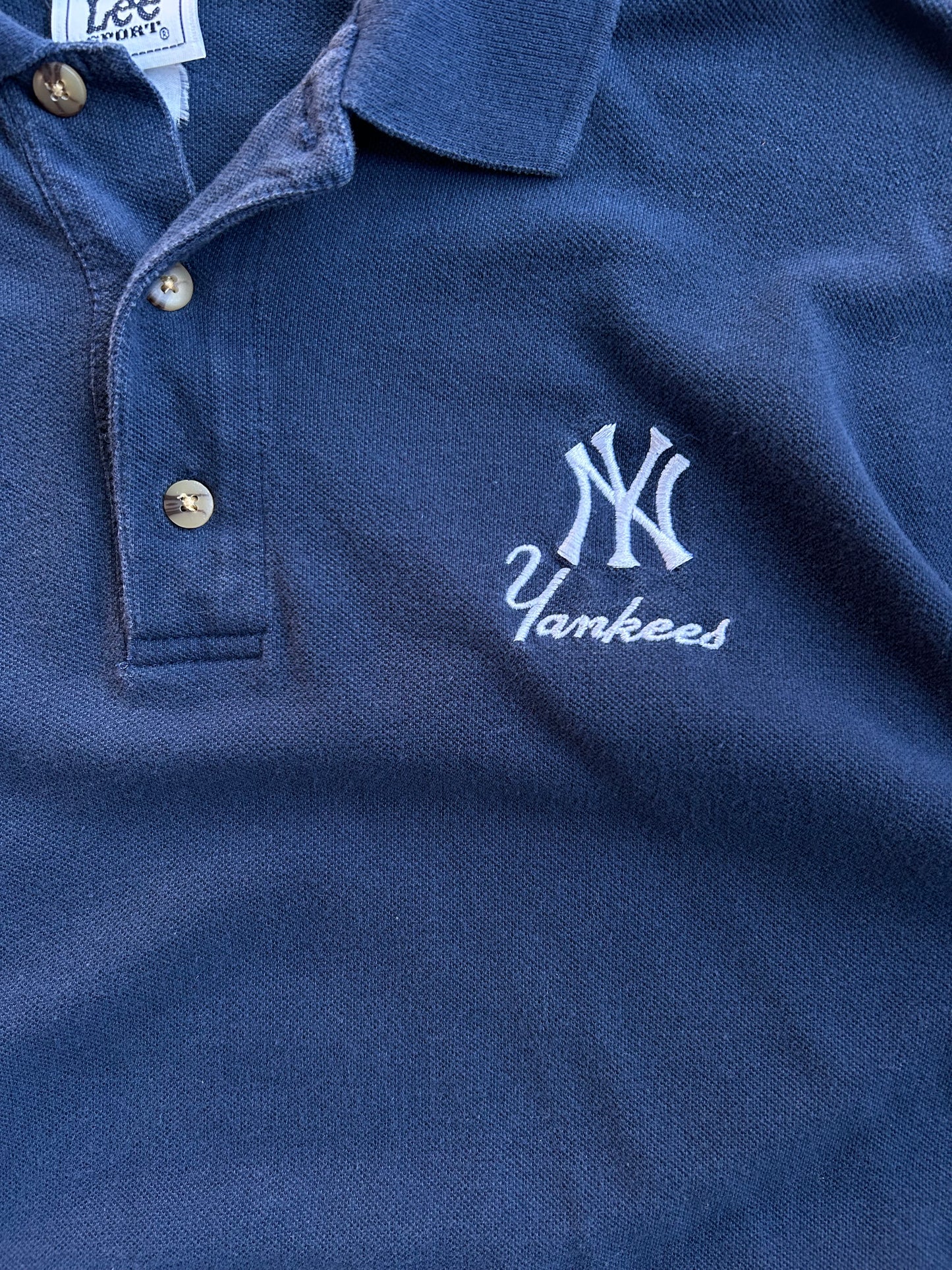 Vintage New York Yankees Polo Shirt - L