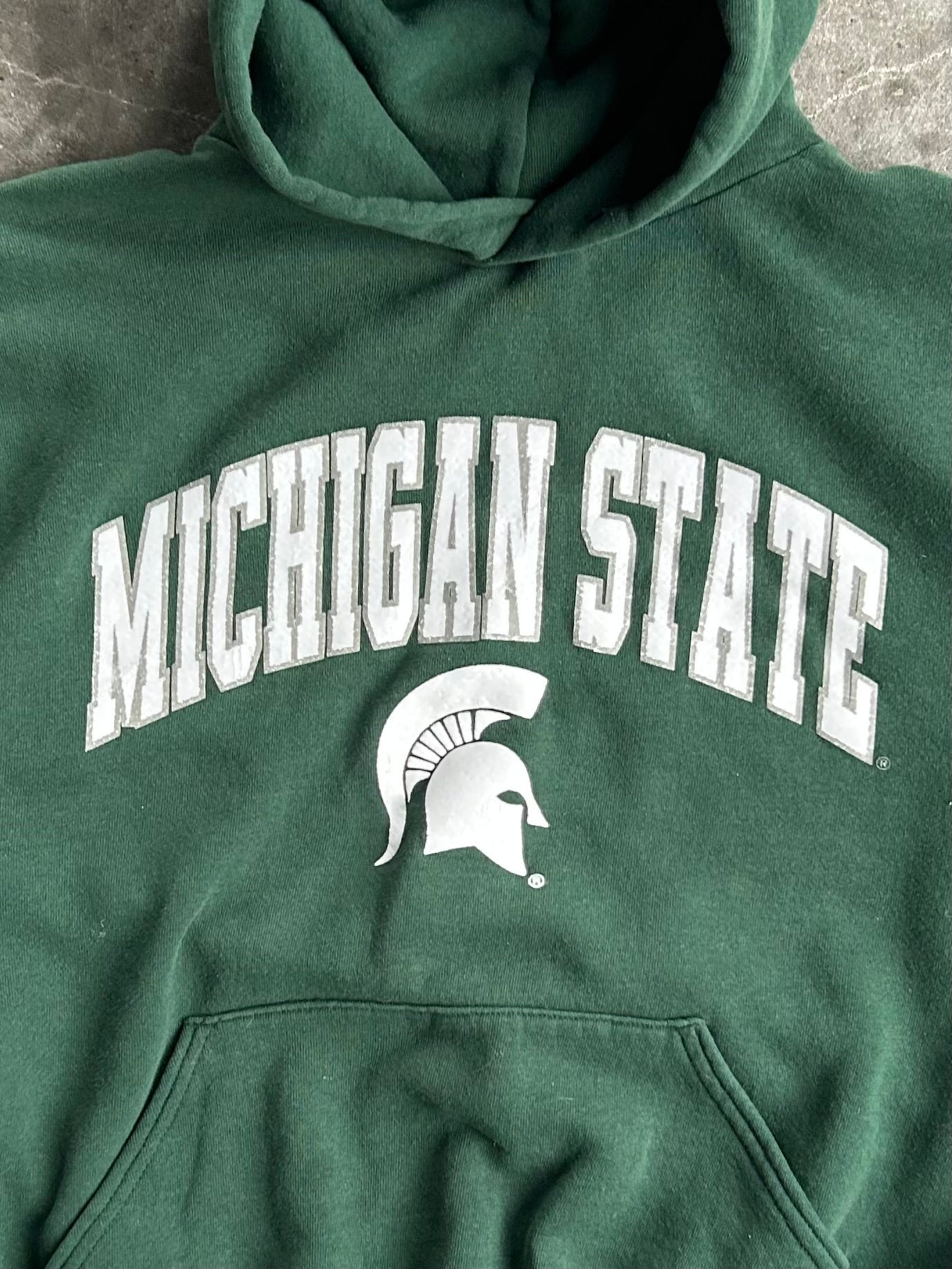 Vintage Michigan State Russell Hoodie - XL