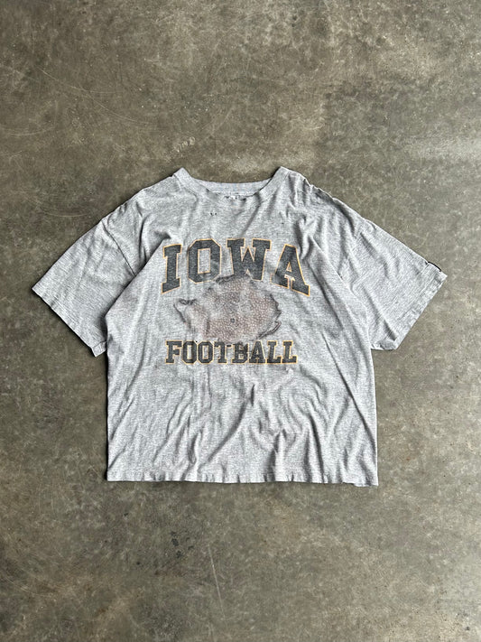 Vintage University of Iowa Football Tee - XL