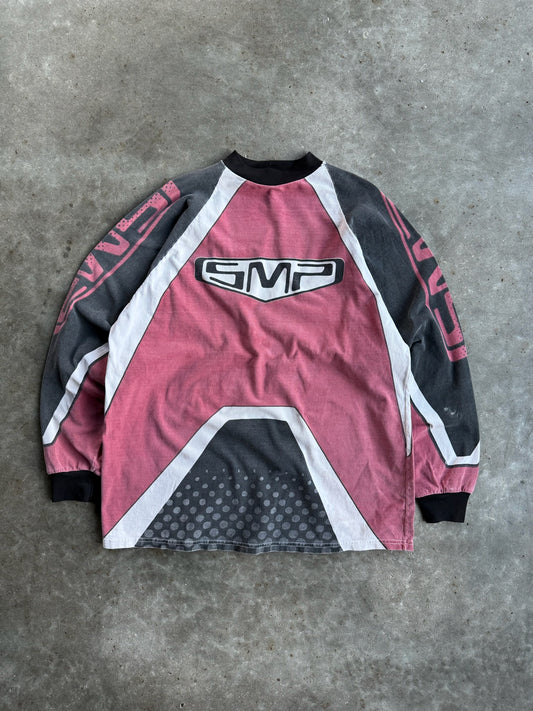 Vintage SMP International Faded Racing Long Sleeve Jersey - XL