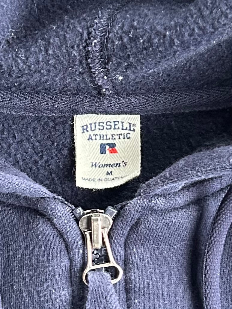 Vintage Russell Athletic Stripe Zip Up - M