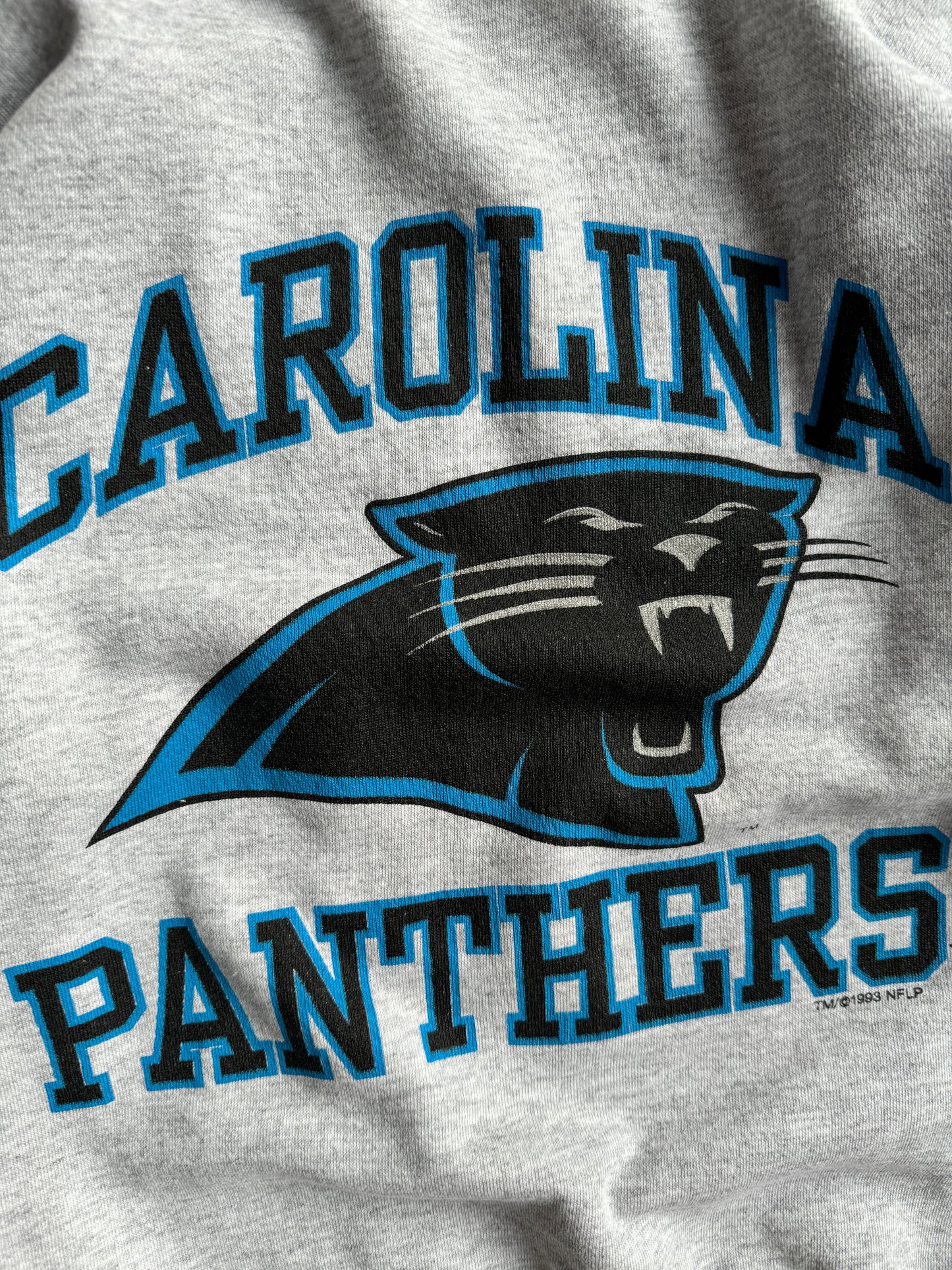 Vintage Carolina Panthers Crew - XL