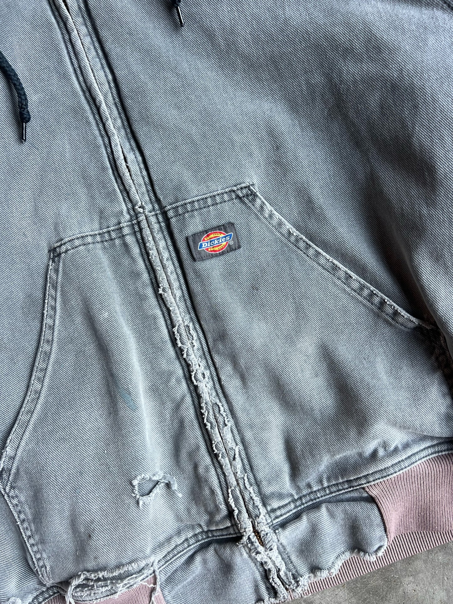 Vintage Faded Grey Dickies Jacket - L