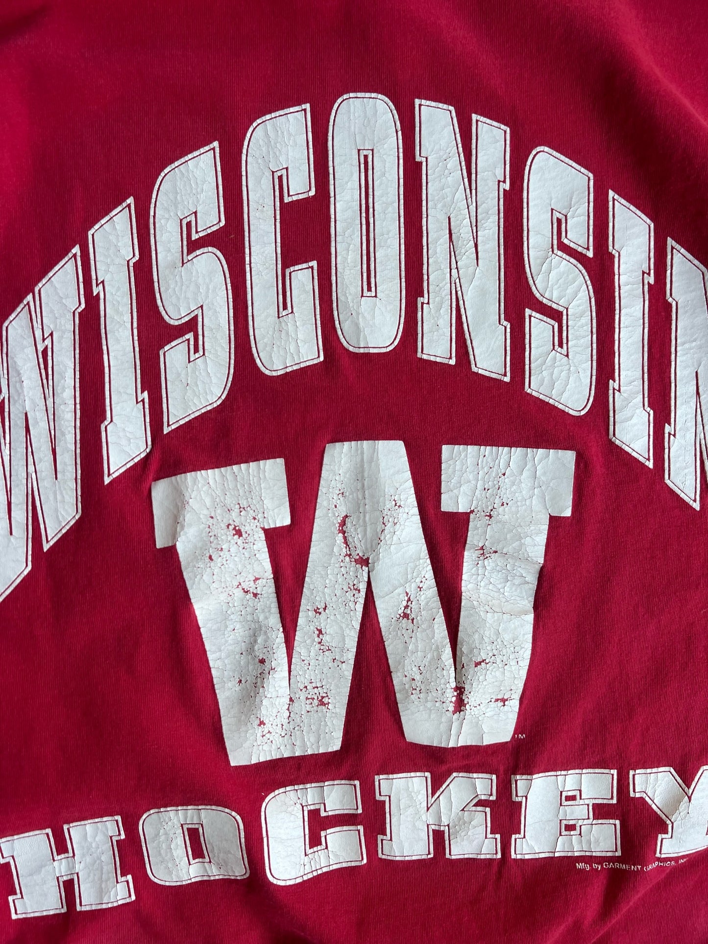 Vintage Wisconsin Hockey Shirt - XL