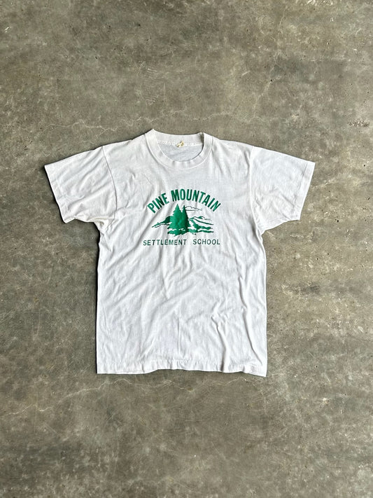 True Vintage Single Stitch Pine Mountain Tee - M