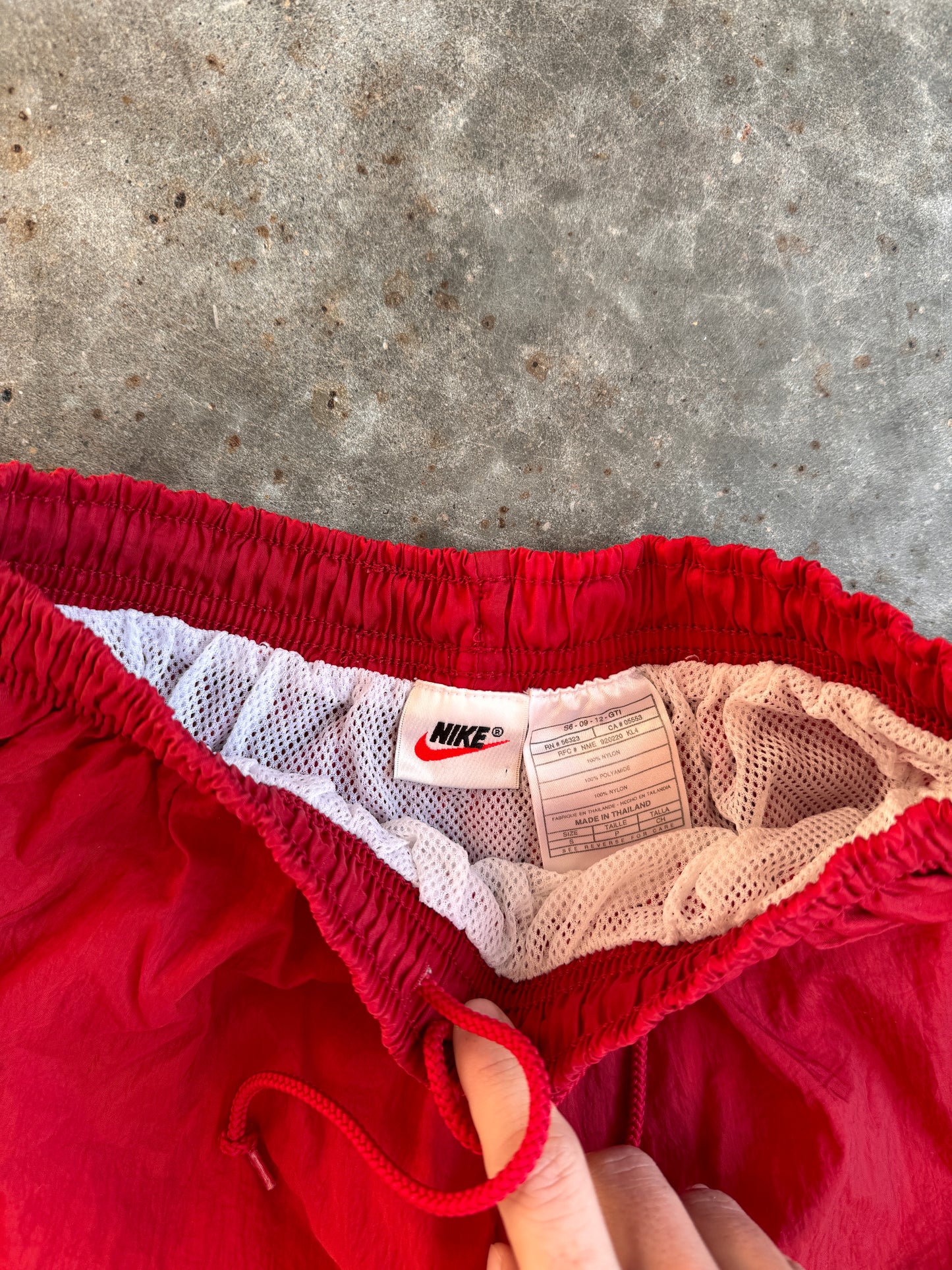 Vintage Reworked Red Nike Shorts- S