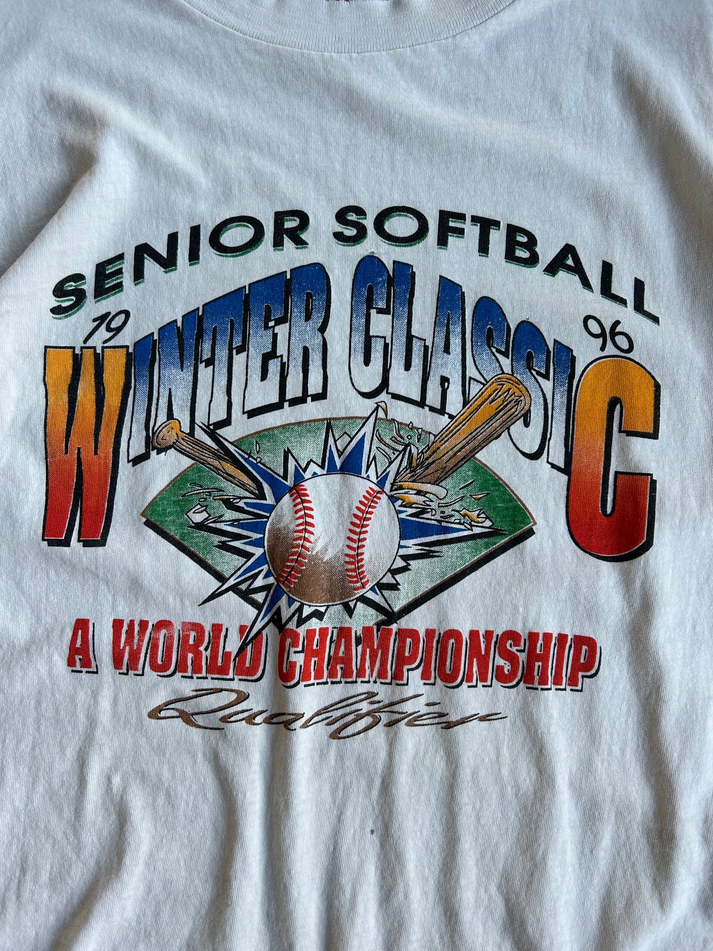 Vintage Senior Softball Winter Classic Shirt - L