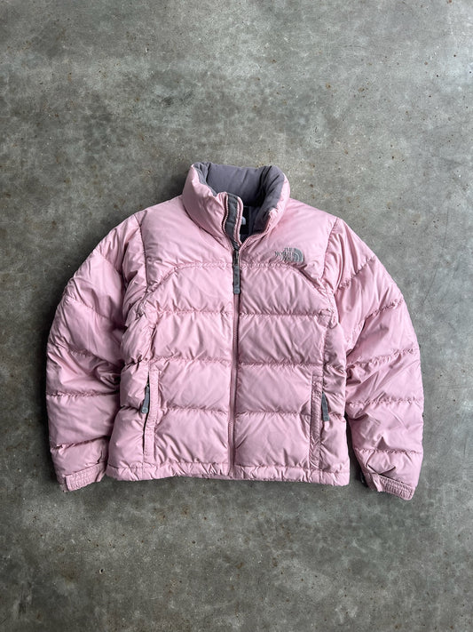 Vintage Baby Pink North Face Puffer Jacket - XS