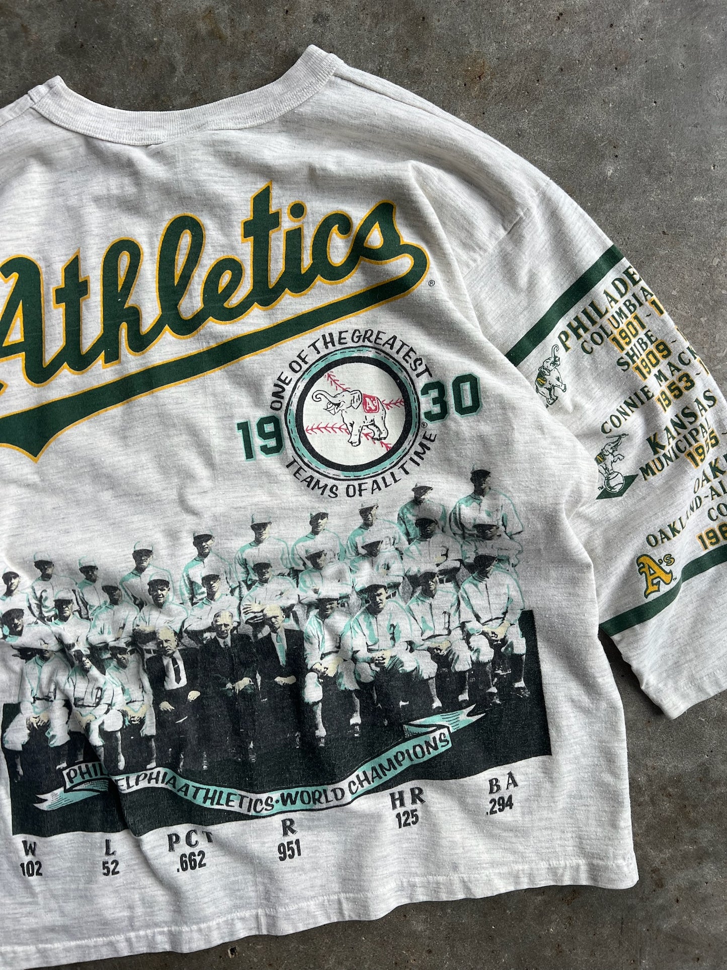 Vintage Oakland Athletics Long Gone Shirt - XL