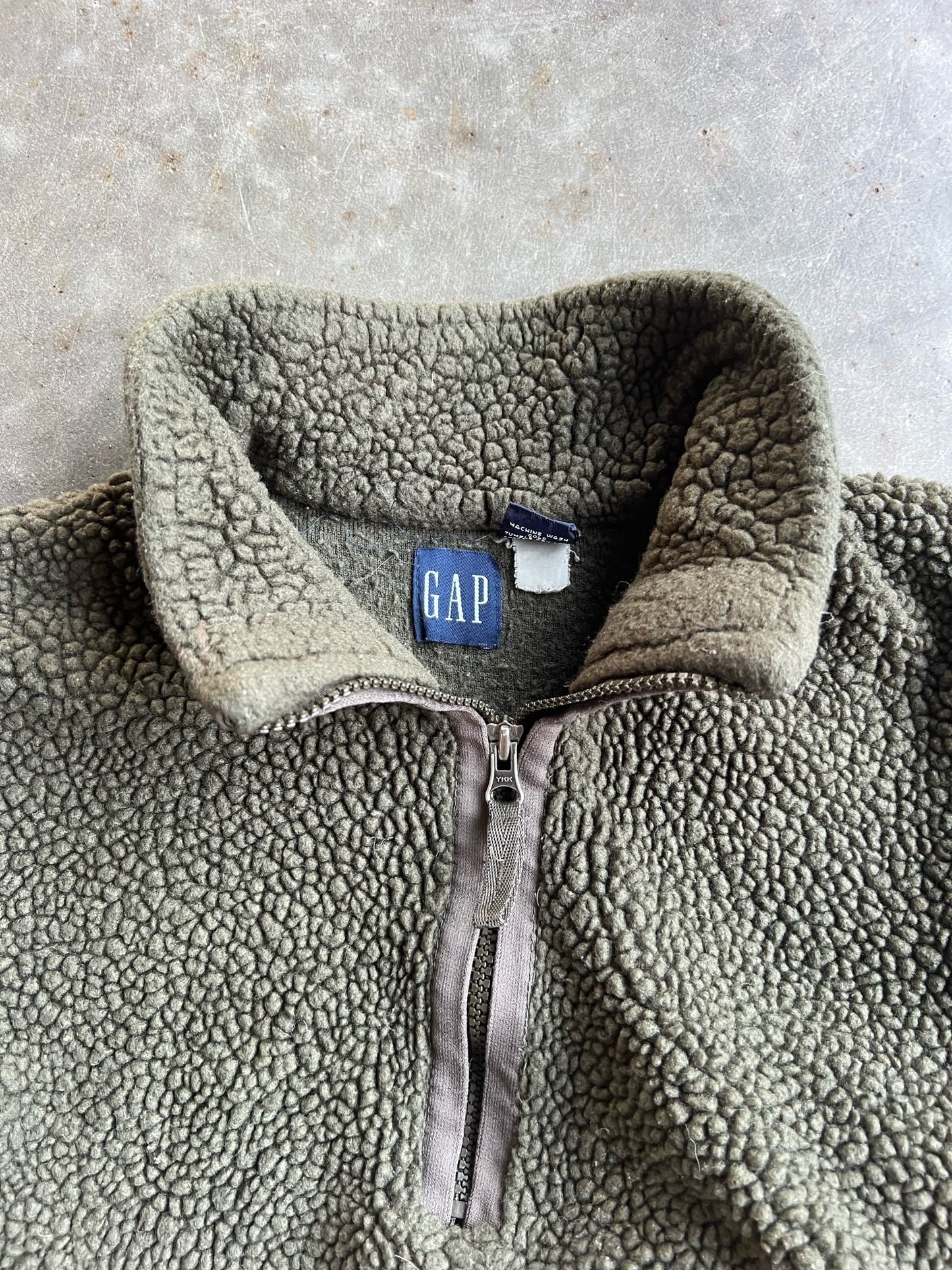 Vintage GAP Fleece Quarter Zip - XL