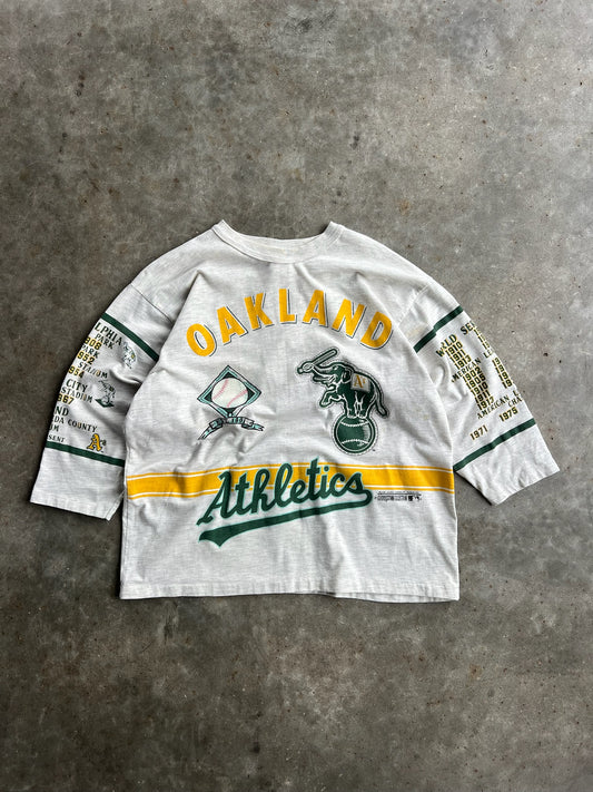 Vintage Oakland Athletics Long Gone Shirt - XL