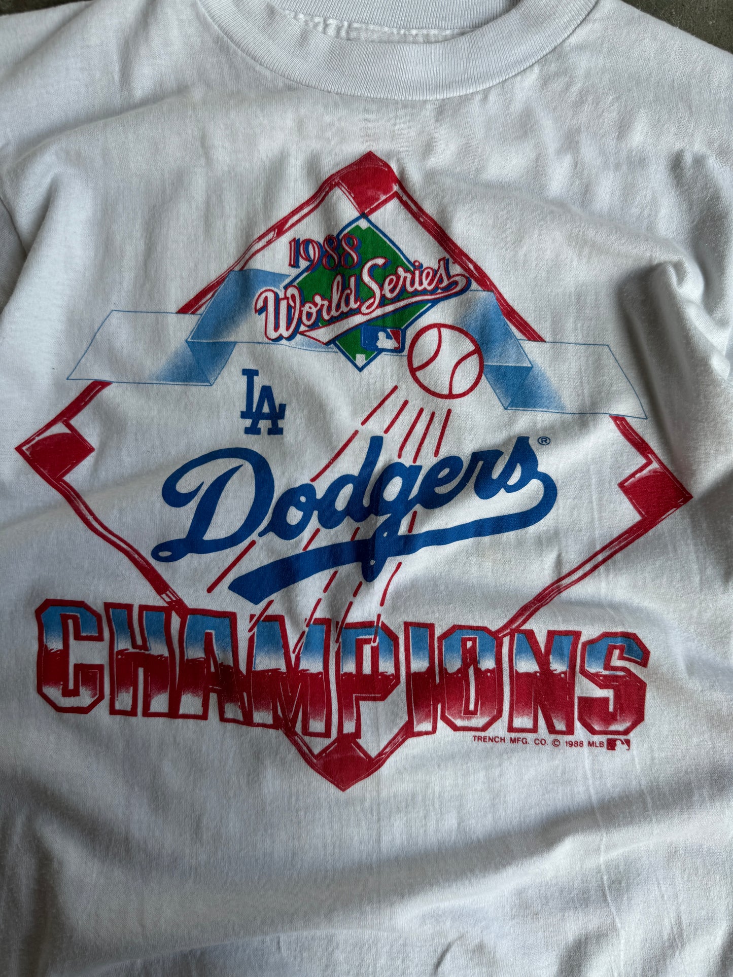 Vintage LA Dodgers World Series Shirt - M