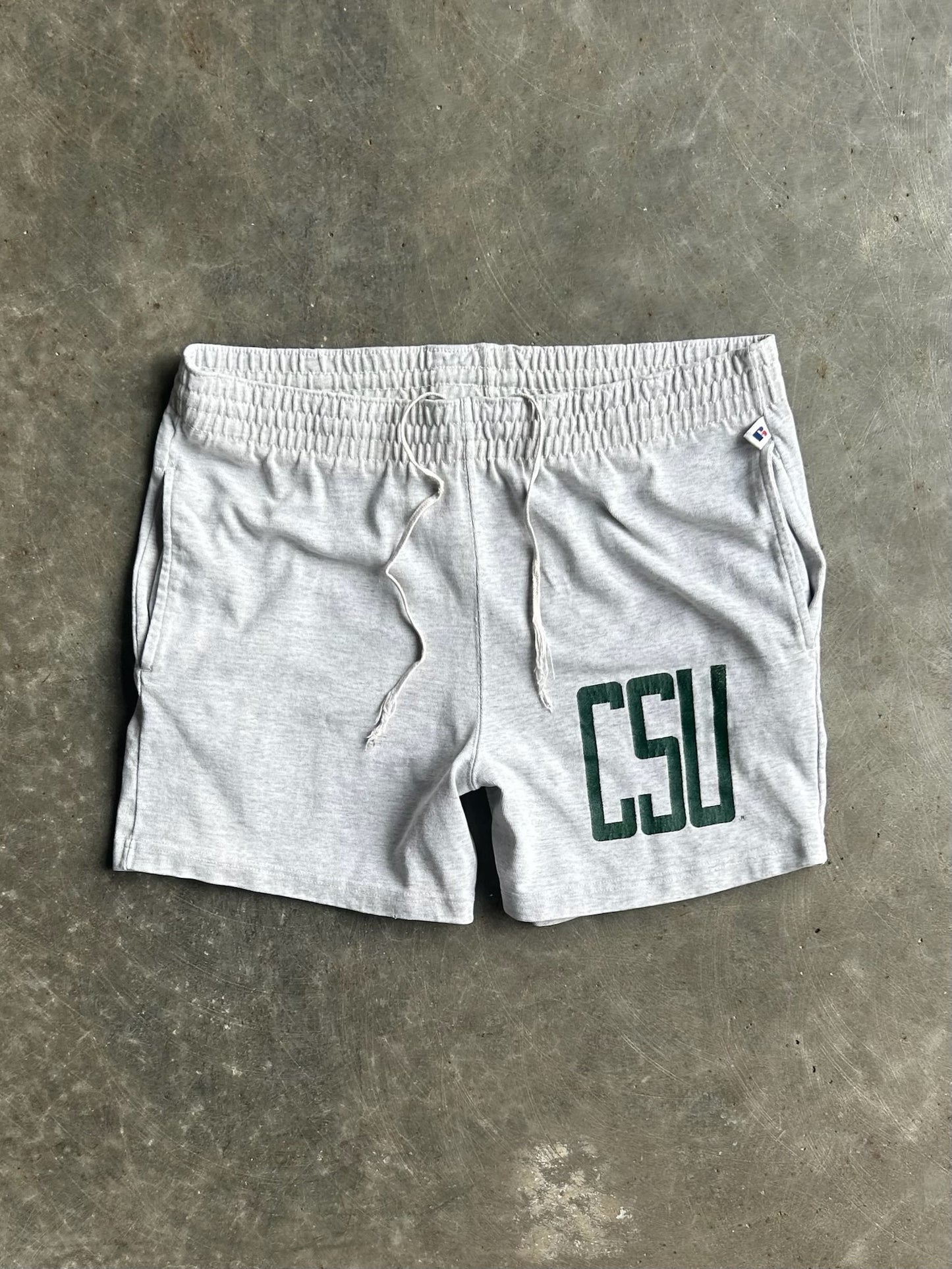 Vintage Grey Colorado State University Sweatshorts - M