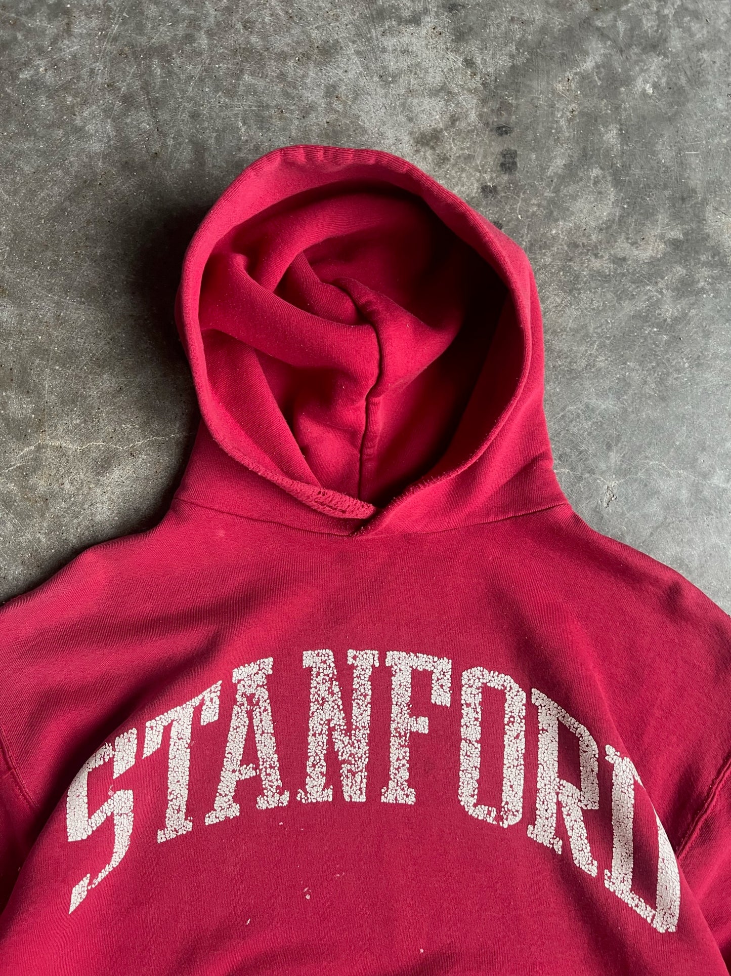 Vintage Thrashed Stanford Hoodie - XL