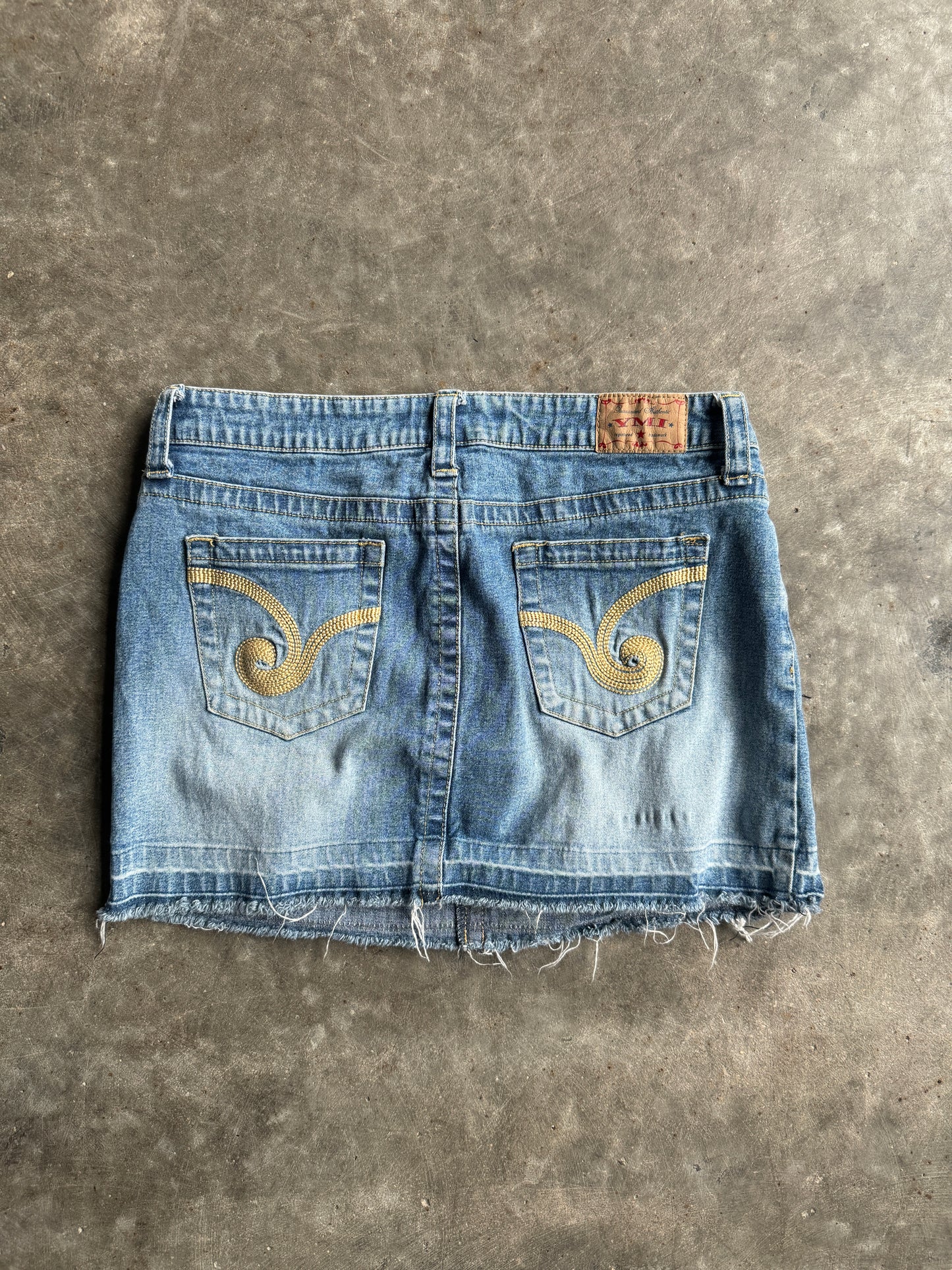 Vintage YMI Denim Mini Skirt - 30