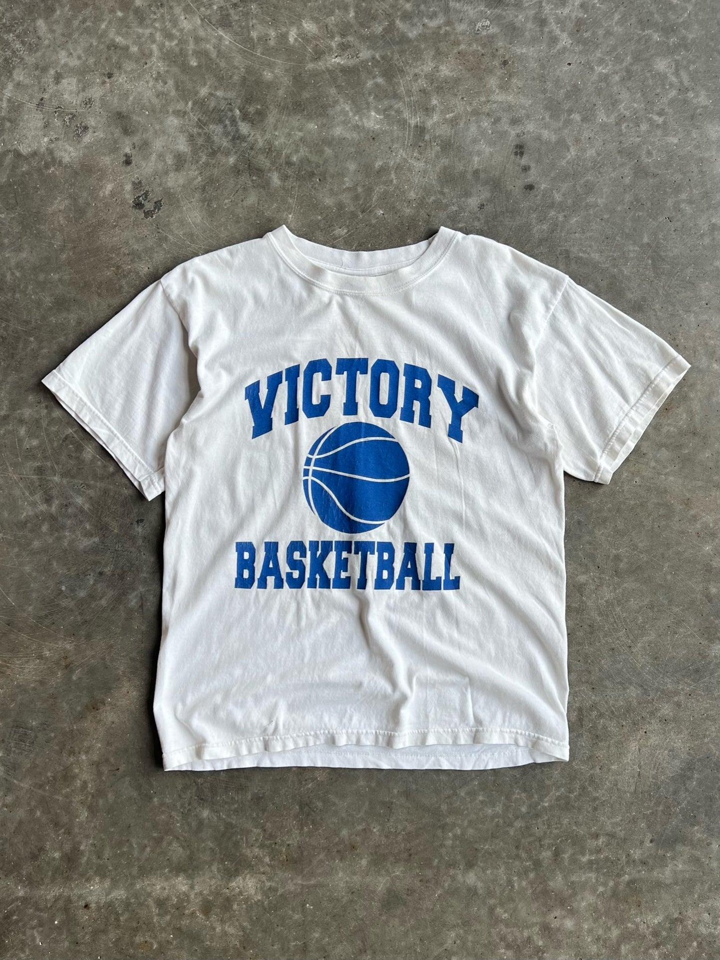 Vintage Adidas Victory Basketball Shirt - M