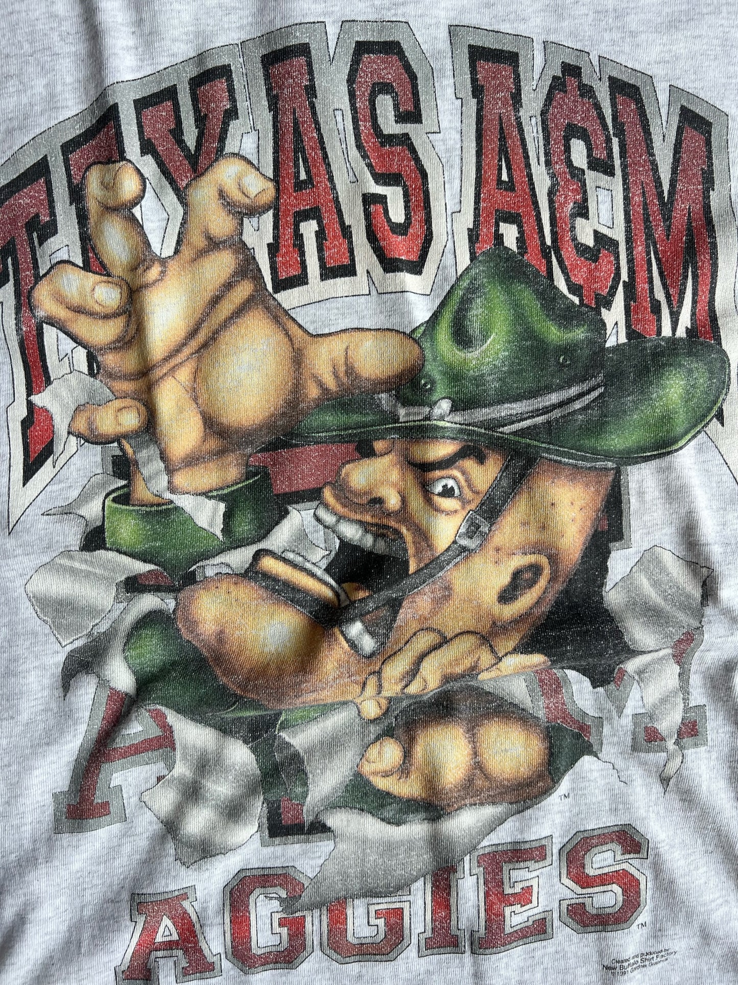 Vintage Texas A&M Aggies Shirt - L