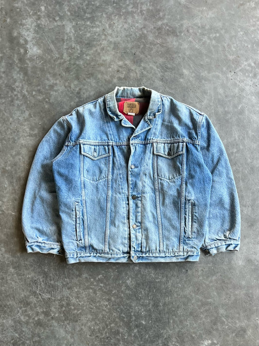 Vintage Flannel Lined GAP Denim Jacket - M