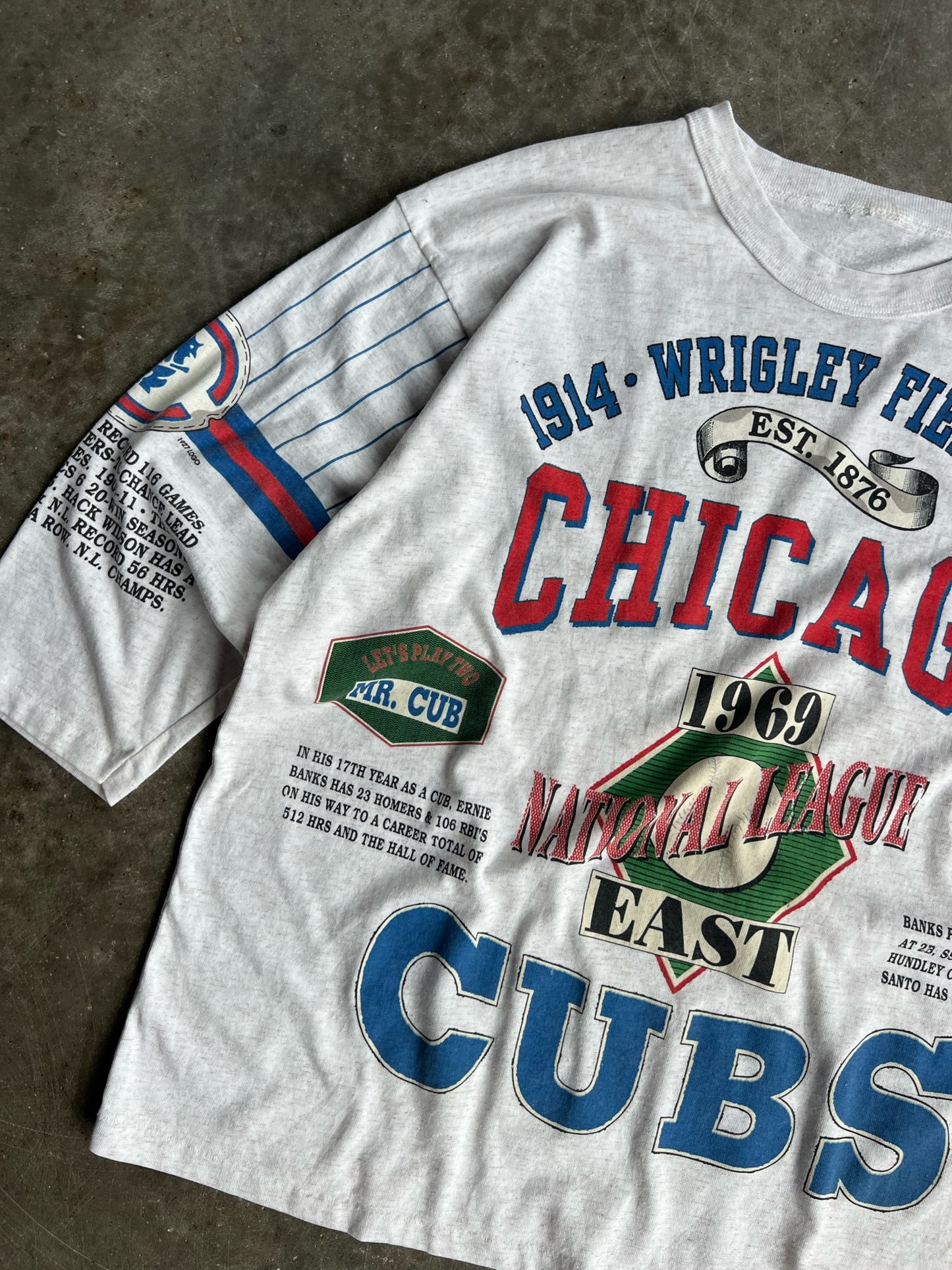 Vintage Long Gone Chicago Cubs Shirt - L