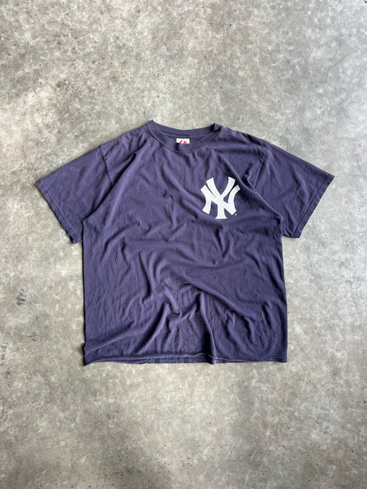 Vintage Navy New York Yankees Shirt - XL