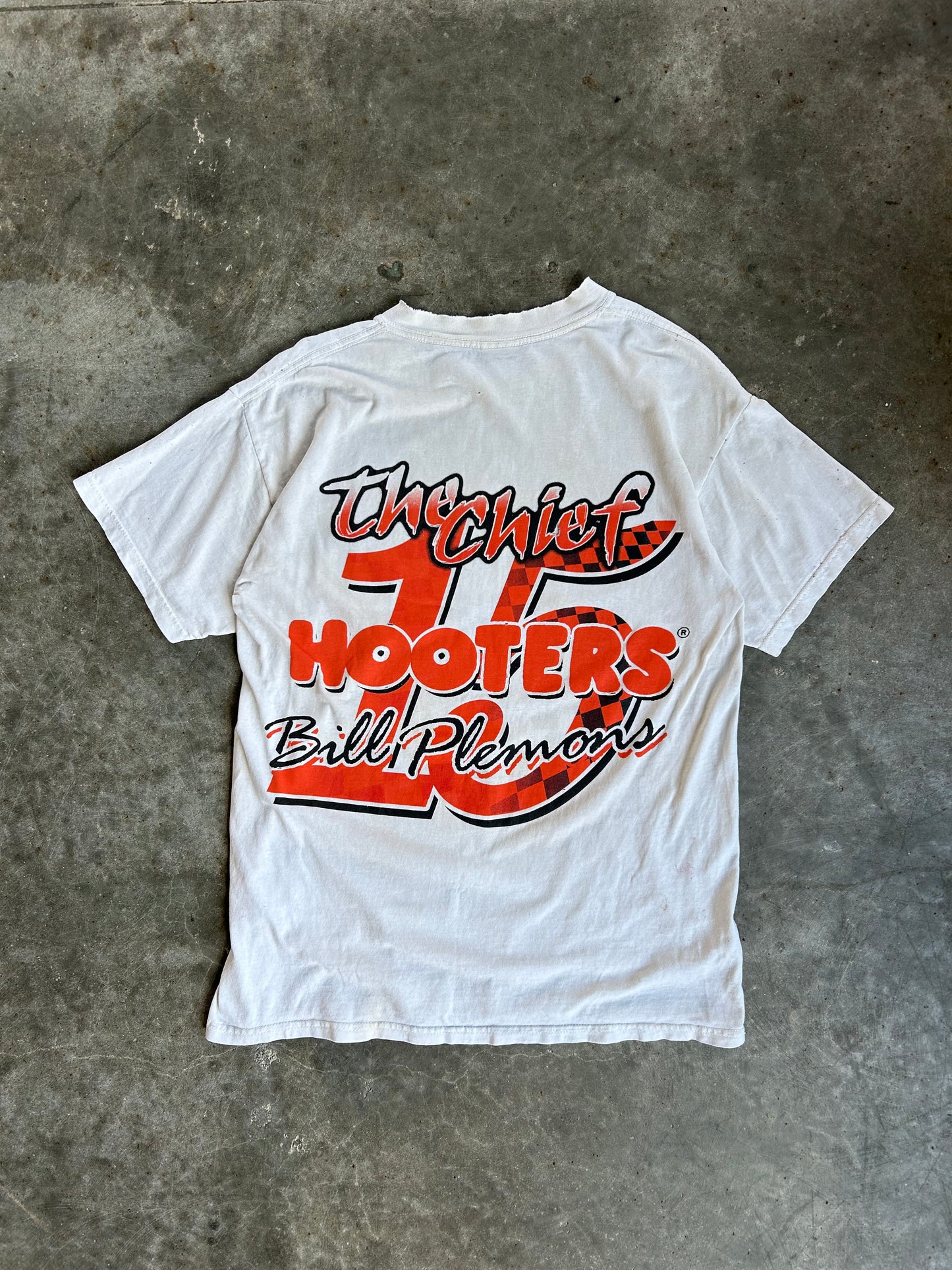 Vintage Bill Plemons Hooters Pro Cup Shirt - M