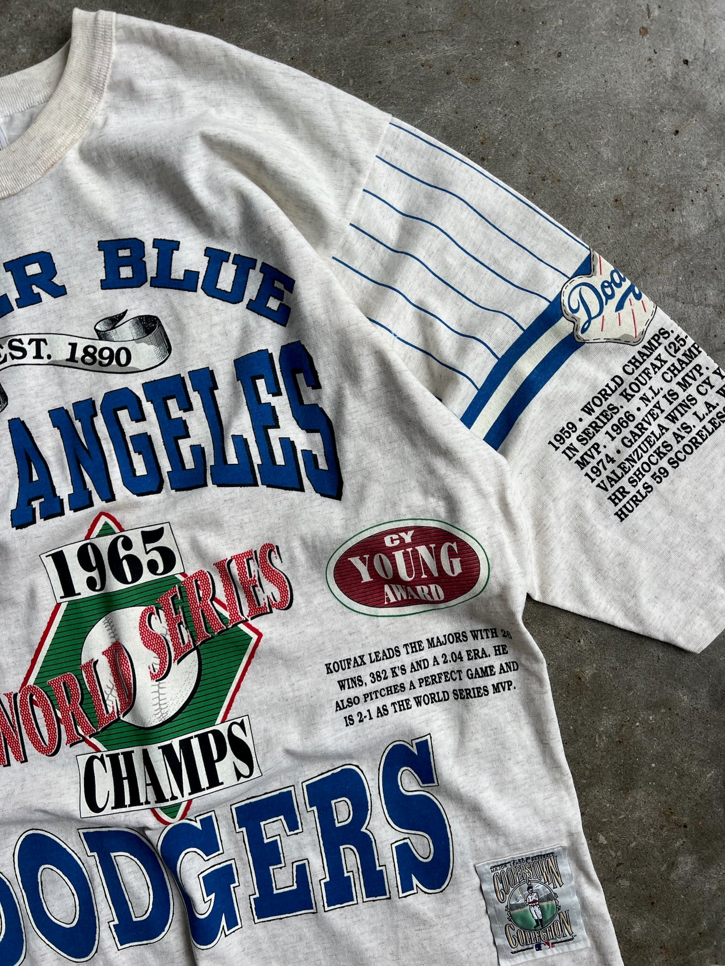 Vintage Los Angeles Dodgers Long Gone Shirt - XL