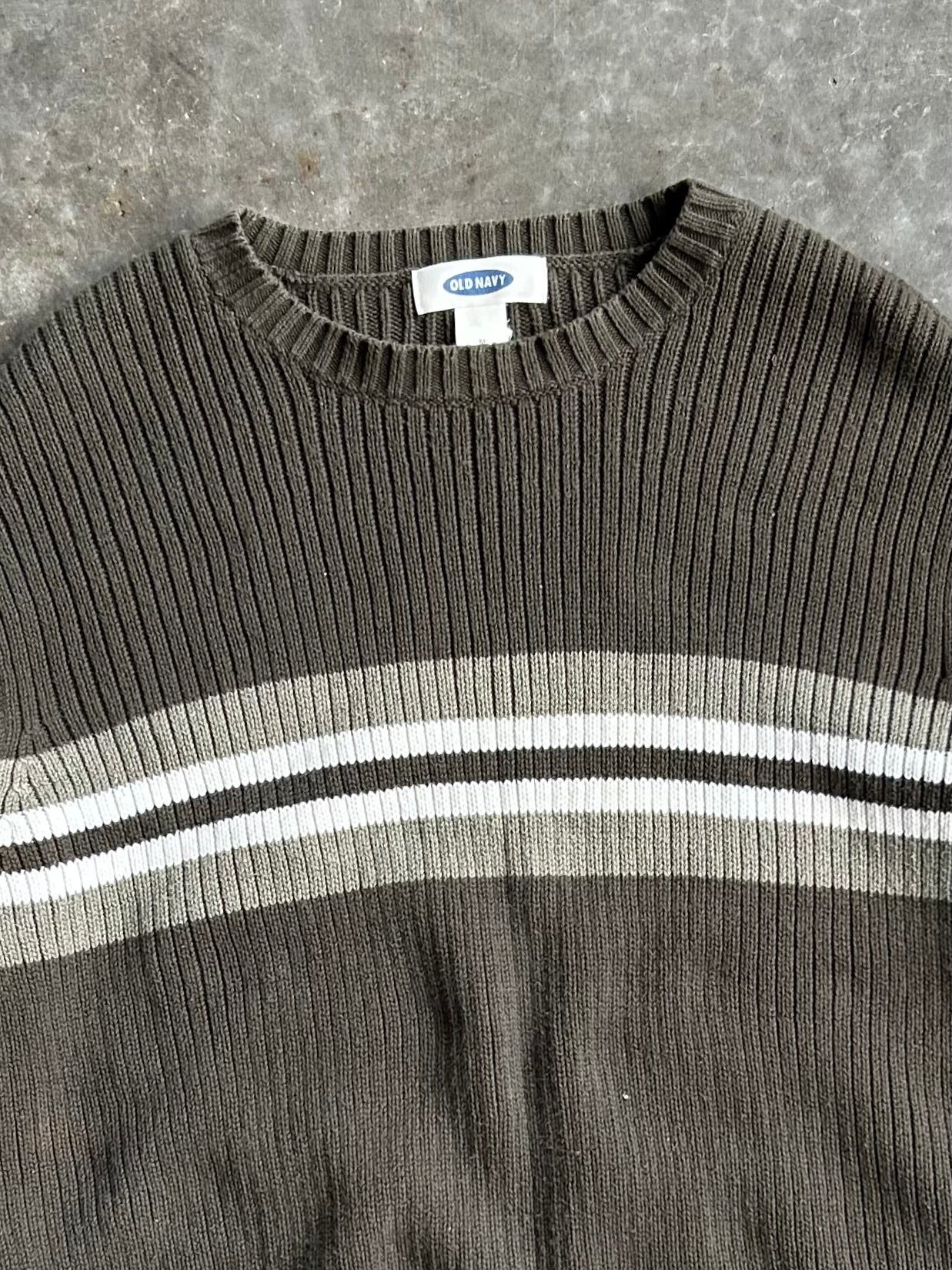 Vintage Old Navy Stripe Sweater - M