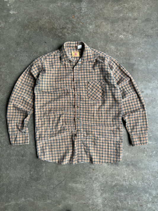 Vintage Red Oak Flannel Button Up - M