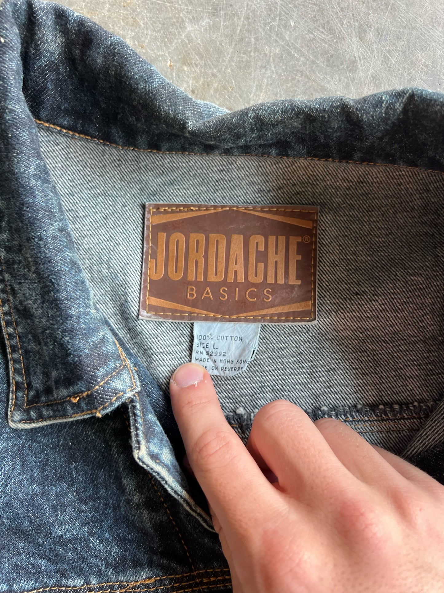 Vintage Jordache Basics Denim Jacket - L